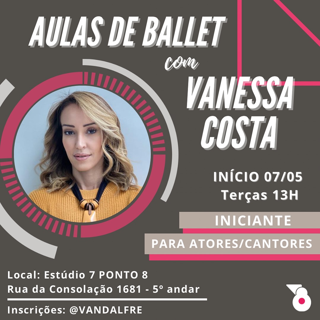 Aulas de Ballet com Vanessa Costa